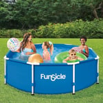 Piscine Tubulaire Ronde Funsicle Activity Pool Ø 2,44m x h 76cm, Bleu