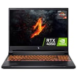 Acer Nitro V 16 ANV16-41 Gaming Laptop - AMD Ryzen 5 8645HS, 16GB, 512GB SSD, NVIDIA GeForce RTX 4050 6G, 16" WUXGA IPS 165Hz, Windows 11, Black