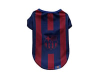 FC Barcelona SH-01XXS-BC T-Shirt pour Chien Taille XXS