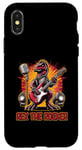 iPhone X/XS Rex the Rocker Dinosaur Band Case