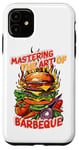 Coque pour iPhone 11 Maîtriser l'art du barbecue Grill Master