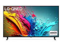 LG 55QNED85T6C - 55" Diagonal klass QNED85 Series LED-bakgrundsbelyst LCD-TV - QNED - Smart TV - webOS - 4K UHD (2160p) 3840 x 2160 - HDR - kant-LED