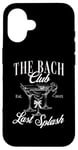 Coque pour iPhone 16 Le Bach Club 2025 : le dernier voyage pour filles de Splash Bachelorette