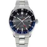 Montre Alpina  AL-247GB4E6B, Quartz, 42mm, 10ATM