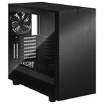 Fractal design Define 7 Black TG Midi-Tower - Tempered Glass, insulated, black