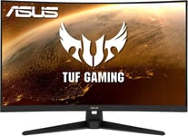 TUF Gaming VG328H1B - Ecran PC Gamer 31,5"" FHD - Dalle VA incurvée 1500R - 16:9 - 165Hz - 1ms - 1920x1080 - 250cd/m² - HDMI & VGA- Haut-parleurs - AMD FreeSync - ELMB