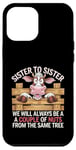 Coque pour iPhone 12 Pro Max Sister to Sister We will Aways Be A Couple of Nuts