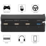 Hub USB 4 Ports pour Sony Playstation 4 PS4 Slim - Noir