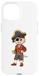 Coque pour iPhone 15 Déguisement pirate homme femme enfant