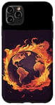 iPhone 11 Pro Max Cool World in Flames Costume for Boys and Girls Case