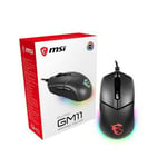 MSI CLUTCH GM11 RGB Optical Gaming Mouse - S12-0401650-CLA