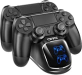 Chargeur Manette Ps4, Station De Charge Manette Ps 4 Avec Puce De Charge De 1,8 Heures, Station Manette Sony Playstation 4/Ps4/Pro/Slim