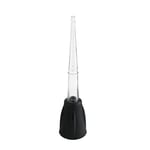 MASTRAD - Poire à sauce avec tube - Silicone et Verre - Noir fumé - F12601