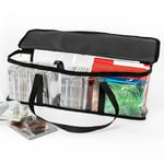 Clear Book Storage Bag Dust Proof DVD Carry Bag CD Holder Case  Comic Book