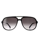 Salvatore Ferragamo Aviator Mens Black Grey SF999S - One Size