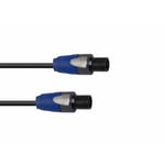 PSSO Speaker cable Speakon 2x2.5 15m bk