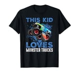 Monster Trucks Are My Jam For Boy T-Shirt