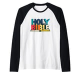 Cool Holy Bible Book Raglan Baseball Tee