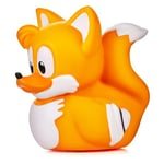 TUBBZ NS4723 Mini Tails Collectible Vinyl Rubber Duck Figure-Official Sonic The Hedgehog Merchandise, One Size