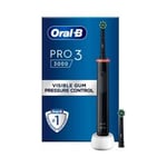 Oral-B Eltandborste Pro 3 3000 - Svart