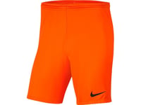 Nike Dri-Fit Park Iii Shorts För Barn - Orange Polyester (147 - Junior)