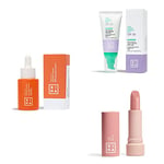 3INA MAKEUP - Vegan - The Vit C Orange Serum + The Every Single Day SPF50 + The Lip Balm - Skincare Set