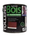 Peinture Bois TOLLENS "Rouge Pays Basque" 2L