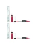 Lancome Womens Kajal Lip Duo Lipstick + Gloss 5.6ml - 12 Pink Clash x 2 - One Size