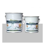 Peinture étanche & élastique pour protection façade - 2.5 Kg Gris perle Matpro