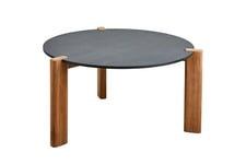 Brafab Domino salongbord Teak/mørk grå 70 cm