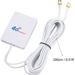 Antenne d'amplificateur de signal 4G 3G LTE à gain élevé pour routeur mobile HuaWei E398 SMA mâle -YES