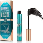 Mascara Noir Imperméable 4D Fibre de Soie Extra Long Lash Mascara pour des ci...