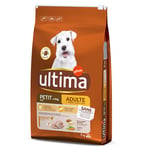 SÆRPRIS! 2 poser Ultima hundetørfoder - Mini Adult Kylling (2 x 7 kg)