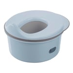 keeeper Pot pour Bébé deluxe 3in1, pot + siège de toilette + tabouret, 30 x 34 x 18,5 cm, Miro Pure, Bleu (Nordic Blue)