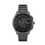 BOSS Chronograph Quartz Watch for Men Peak 2.0 Collection with Black Stainless Steel Bracelet - 1514192