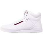 Kappa Homme manganèse Basket, 1020 White Red, 49 EU