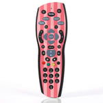 Pink Shabby Chic Red Stripe Skin Sticker for Sky+ Plus HD Remote Controller