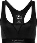 super.natural Women's Tundra220 Semplice Bra Jet Black, XXL