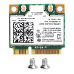 Langaton Mini PCIE Wifi-kortti, kaksitaajuinen 300 Mbps 2,4 G/5 GHz kannettaville tietokoneille 7260HMW NB