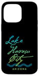 Coque pour iPhone 14 Pro Max Design typographique Lake Havasu City Arizona