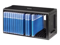 Hama Cd Rack 20 - Mediaförvaring - Plast - Svart - 20 X Cd