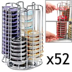 52 T Disc Pod Holder Capsule Refil Tower Rack for BOSCH TASSIMO Coffee Machine