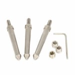 Pig Iron SPYKES Long Stainless Steel Spikes for Tripod Legs Replacement Feet  UK