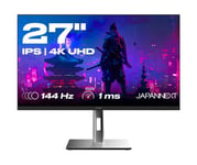 JAPANNEXT Écran PC Gaming 27 IPS 4K UHD 144Hz 1ms JN-IPS27144UHDR-HSP