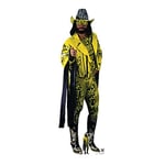 STAR CUTOUTS SC1680 Macho Man Randy Savage Yellow Suit Ultimate Edition WWE Figures Party Decorations Lifesize Cardboard Cutout