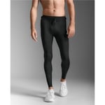 2XU Aero Mesh Compression Tights Black/Silver Reflective