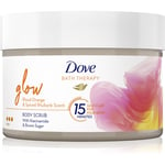 Dove Bath Therapy Glow intensive body scrub Blood Orange & Rhubarb 295 ml