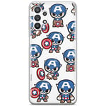 ERT GROUP Coque de téléphone Portable pour Samsung A13 5G/A04S Original et sous Licence Officielle Marvel Motif Captain America 029 Parfaitement adapté à la Forme du téléphone Portable, Coque en TPU