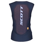 Scott Airflow Vest, Ryggplate, Dame, Dark Blue/Magnolia Purple