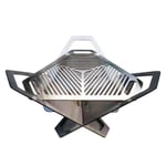 1pc Utomhusgrill Mini Löstagbar Campinggrill Bärbar